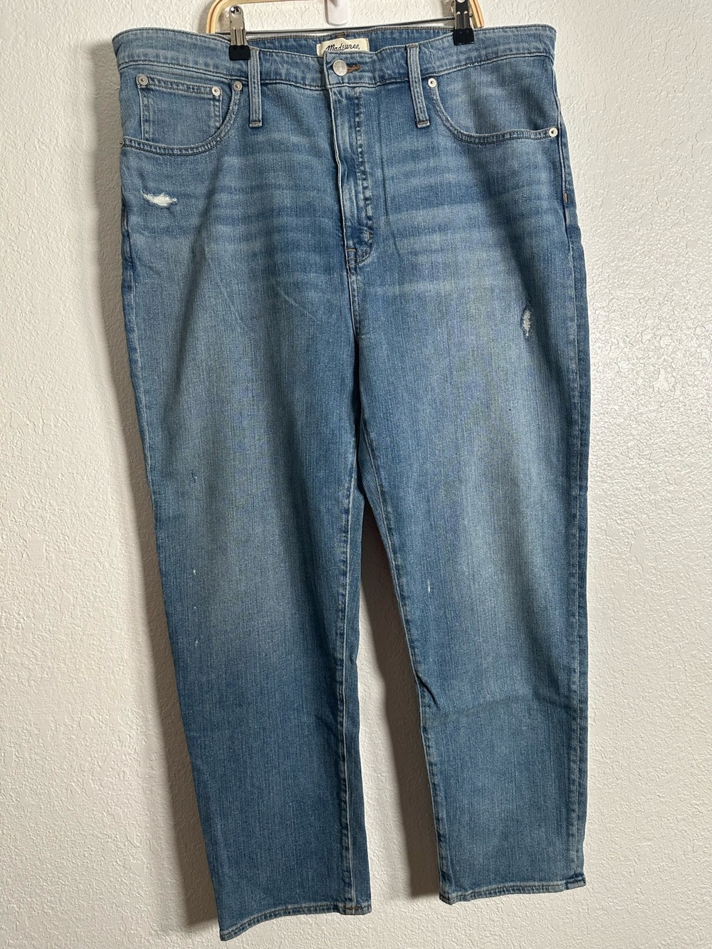 Madewell NWT Classic Straight~Maggie Pockets Size 34 (16W)
